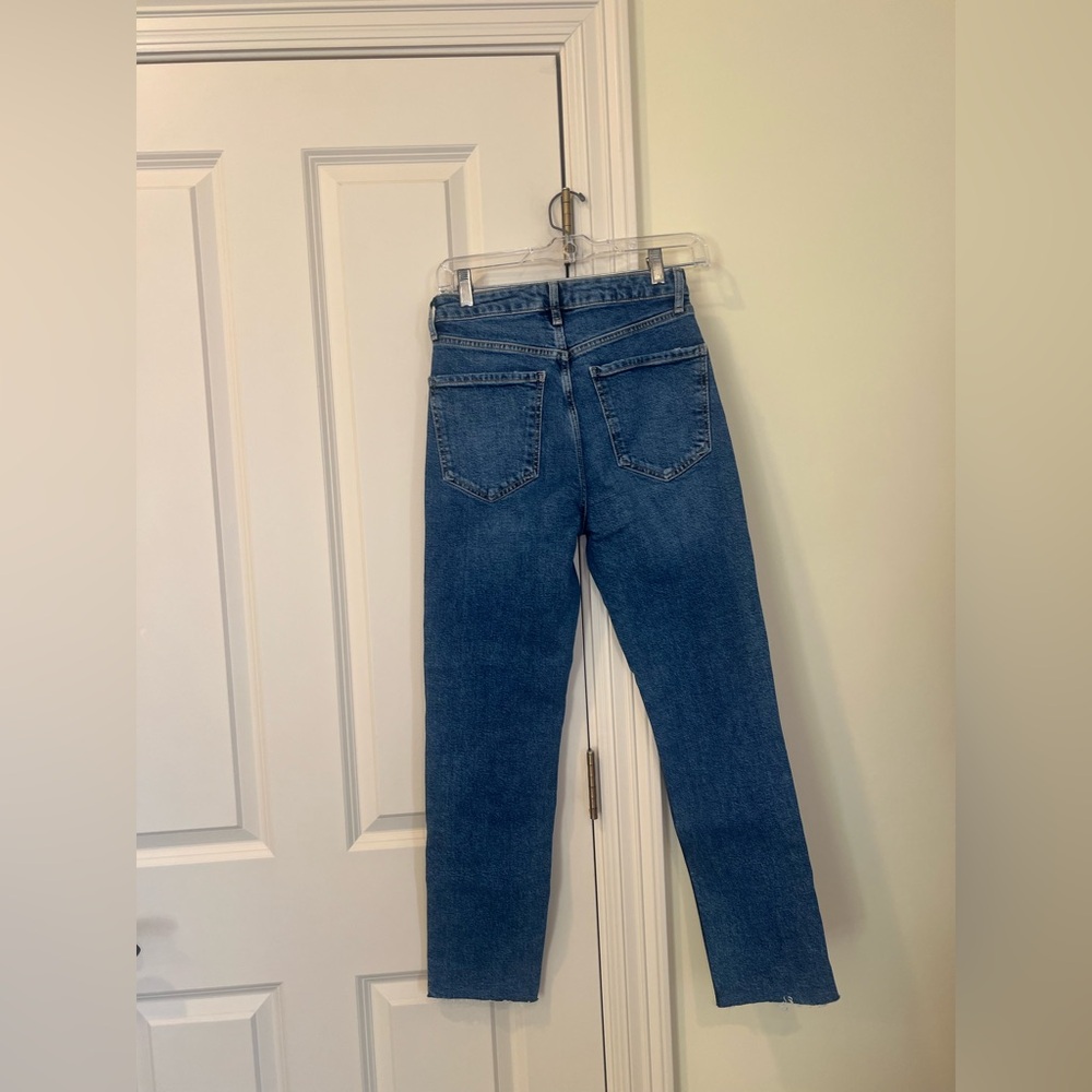 NEW ZARA slim fit hi-rise jeans 6688 size US4 - Picture 2 of 11
